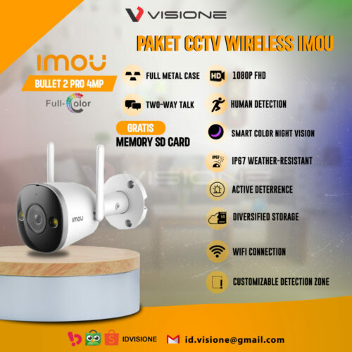 Paket IMOU BULLET 2 PRO 4MP