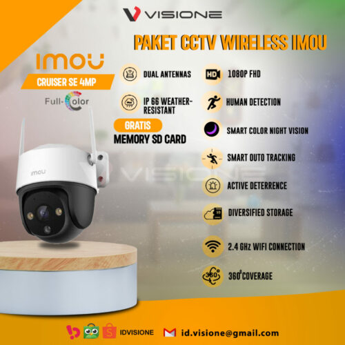 Paket IMOU CRUISIER SE 4MP Full Color