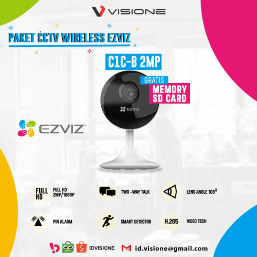 Paket EZVIZ C1C-B 2MP