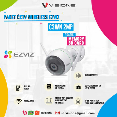 Paket EZVIZ C3WN 2MP