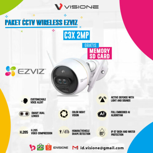 Paket EZVIZ C3X 2MP