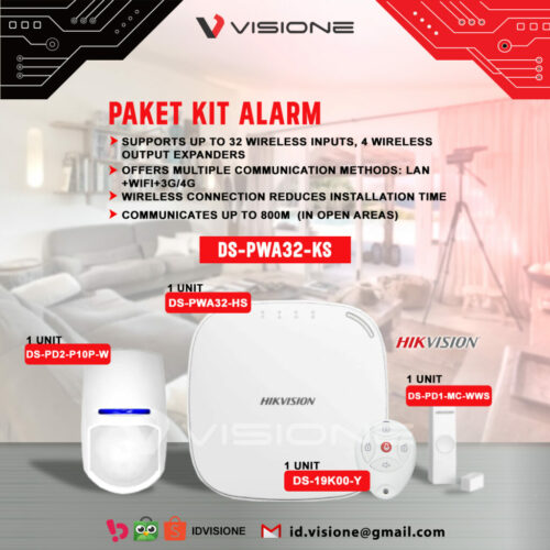 Paket Alarm Kit Wireless HIKVISION