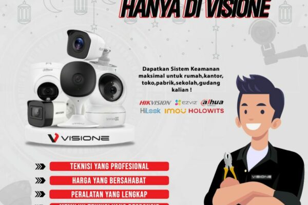 pasang CCTV di Visione