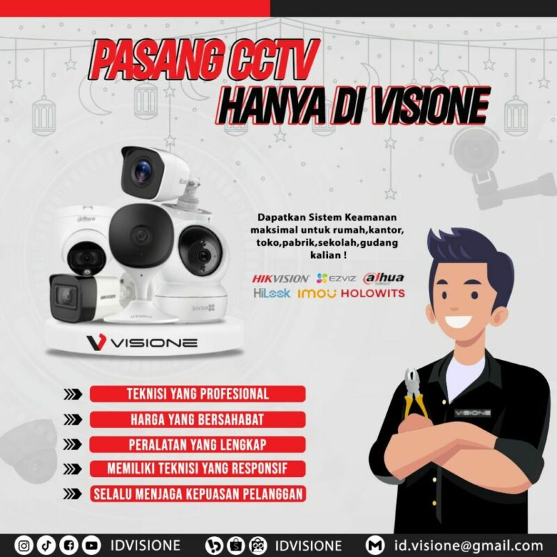 pasang CCTV di Visione