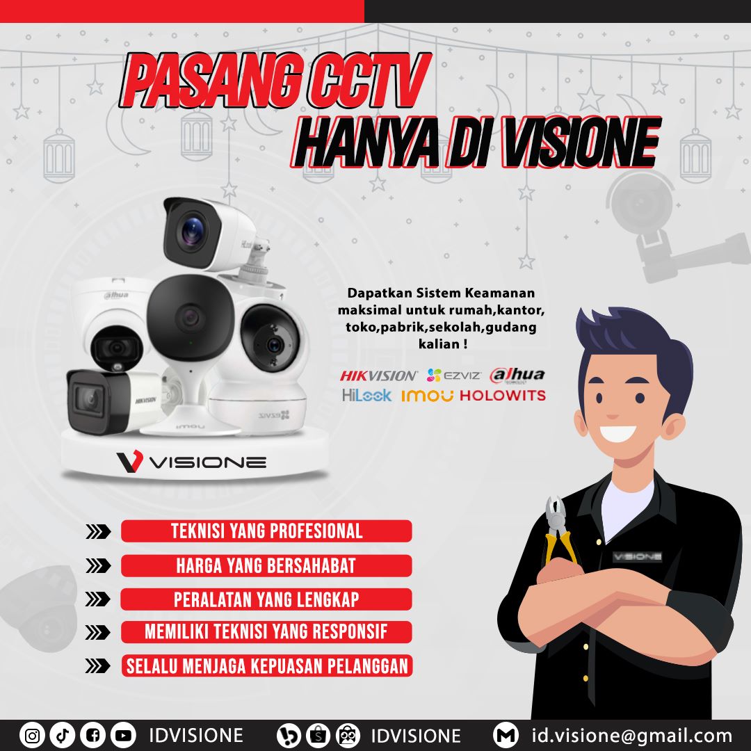 pasang CCTV di Visione pasang CCTV di Visione
